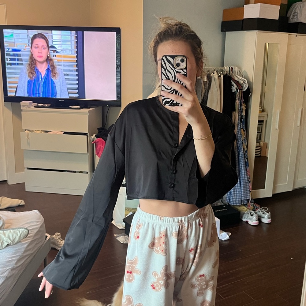 Shop Rumoured Black Blouse